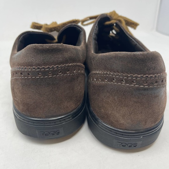Tod\'s Oxford Wing Tip Brown Leather Shoes Size 7 main image 7